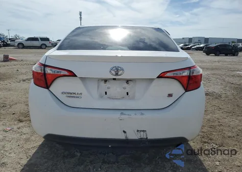 2016 Toyota Corolla L из США, поврежденный, VIN 2T1BURHE8GC493430